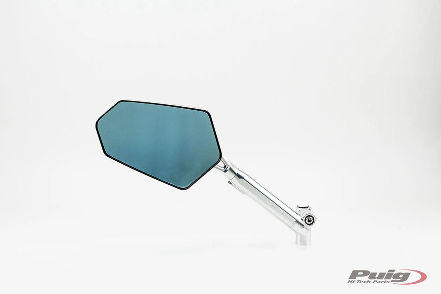 HARLEY-DAVIDSON SPORTSTER S RH 1250 S [2025] - PUIG Explorer backspegel vänster | Anodiserad aluminium / svart | PUIG 014DN