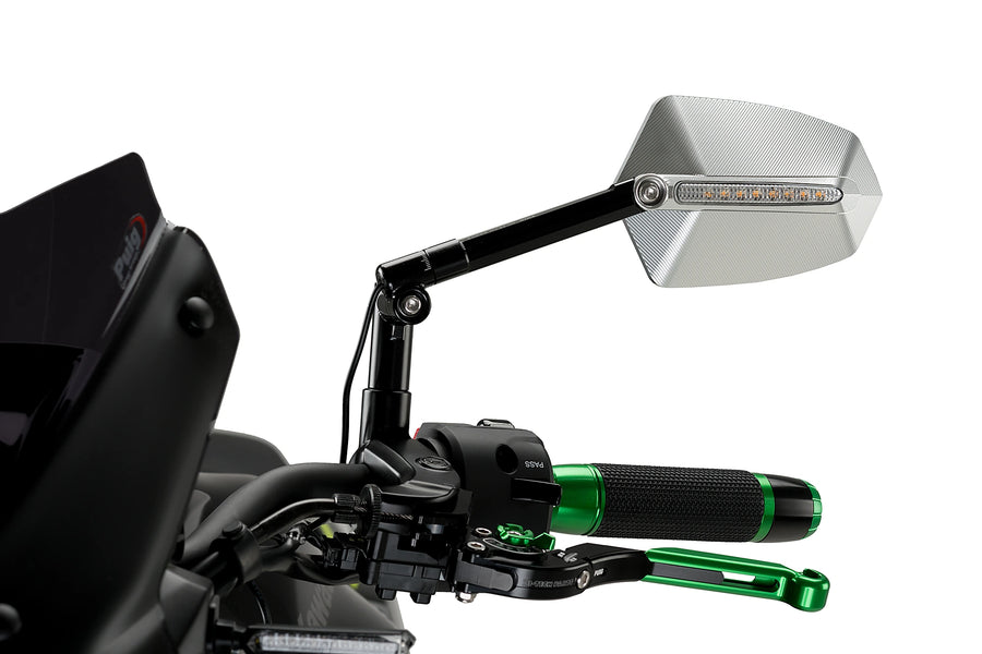 HARLEY-DAVIDSON SPORTSTER S RH 1250 S [2025] - GTI backspegel vänster | Svart / anodiserad aluminium | PUIG 016ND