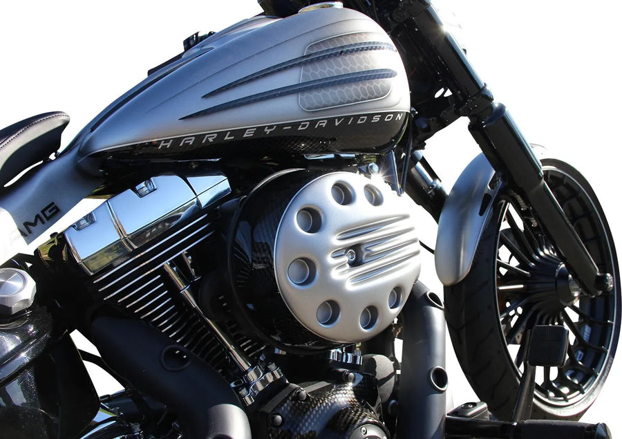 harley davidson fxsb [CULT WERK] – luftfilterkåpa "slitsad"