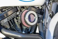 Harley-Davidson FXDBB 1690 Dyna Street Bob Special [2014-2015] - Air Stinger Stealth Luftfiltersatz – Bild 12
