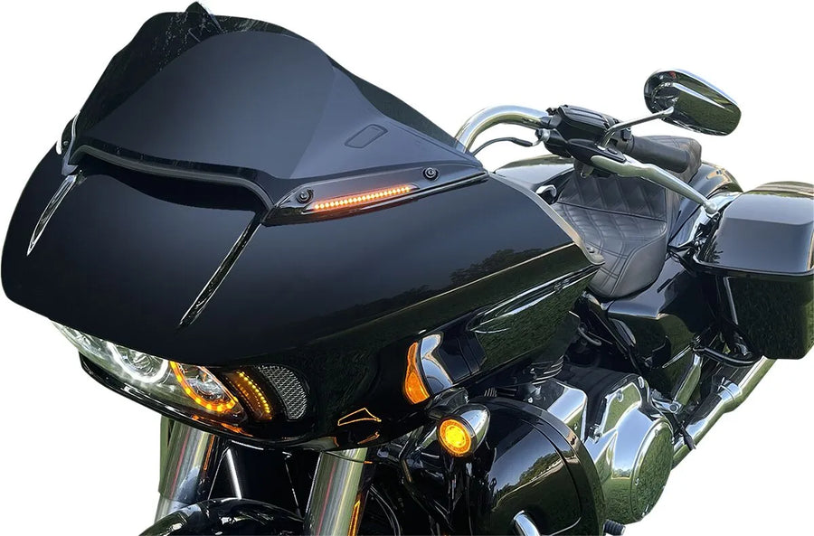 harley-davidson road glide st [CUSTOM DYNAMICS] – Genesis® 4 Dynamische LED Road Glide® Windschutzscheibenleiste