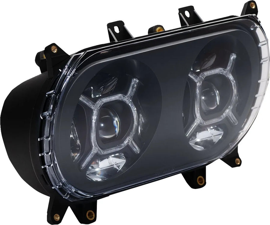 harley davidson fltruse [CUSTOM DYNAMICS] – Double-X LED-strålkastare