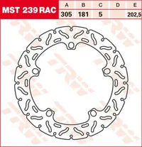 Bmw R 1200 C ABS (0424) [2001-2003, 2005] - Bromsskiva fast rund – bild 9