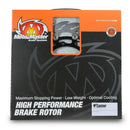 Ducati Panigale 1199 R [2015-2017] - Flame Series Schwimmende Bremsscheibe – Oberfläche: Schwarz, Silber – Bild 2