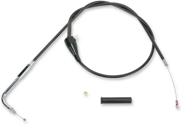 harley davidson flhtcui [DRAG SPECIALTIES] – Schwarzes Vinyl Gas-/Leerlaufseil