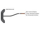 honda cb 500 [DENALI] – B6 LED-bromsljussats med registreringsskylthållare-2