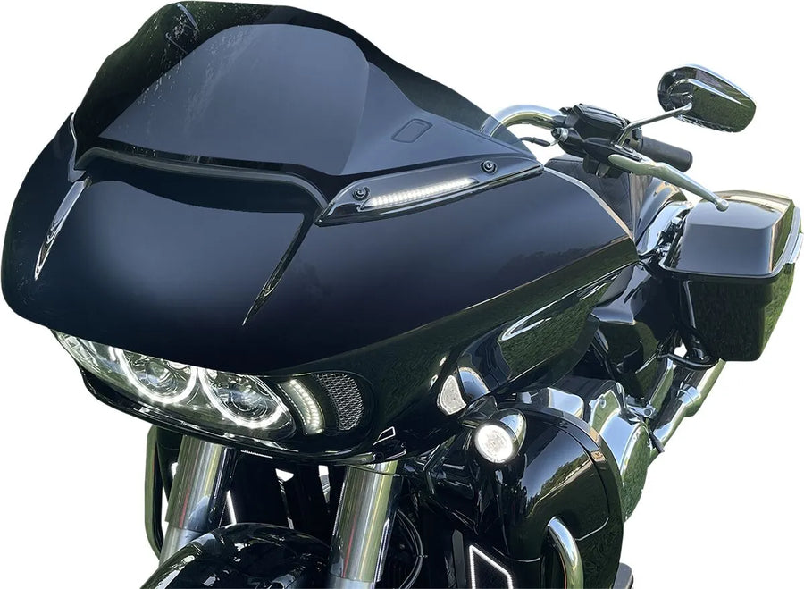 harley-davidson road glide st [CUSTOM DYNAMICS] – Genesis® 4 Dynamische LED Road Glide® Windschutzscheibenleiste