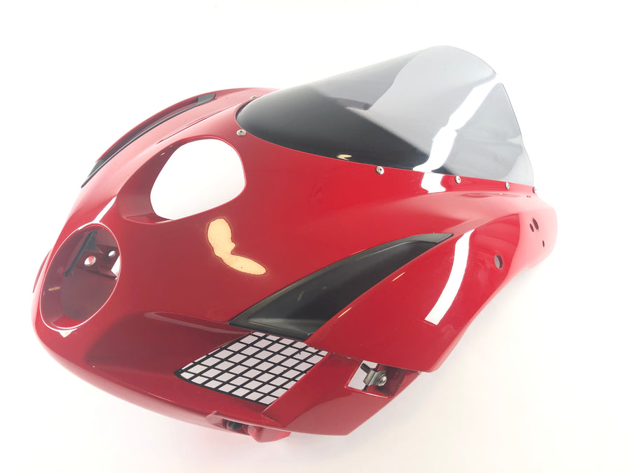 Ducati 999 H4 [2003] - LAMP -beklädnadsbeklädnad på framsidan med vindrutan predikstol