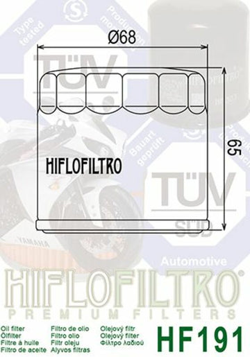 Triumph Tiger 885i [HIFLOFILTRO] - Ölfilter - 0