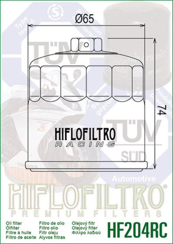 Honda NT 1100 SC76 [HIFLOFILTRO] - Racing Ölfilter