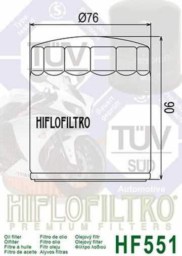 Moto Guzzi V11 Le Mans [HIFLOFILTRO] - Ölfilter - 0