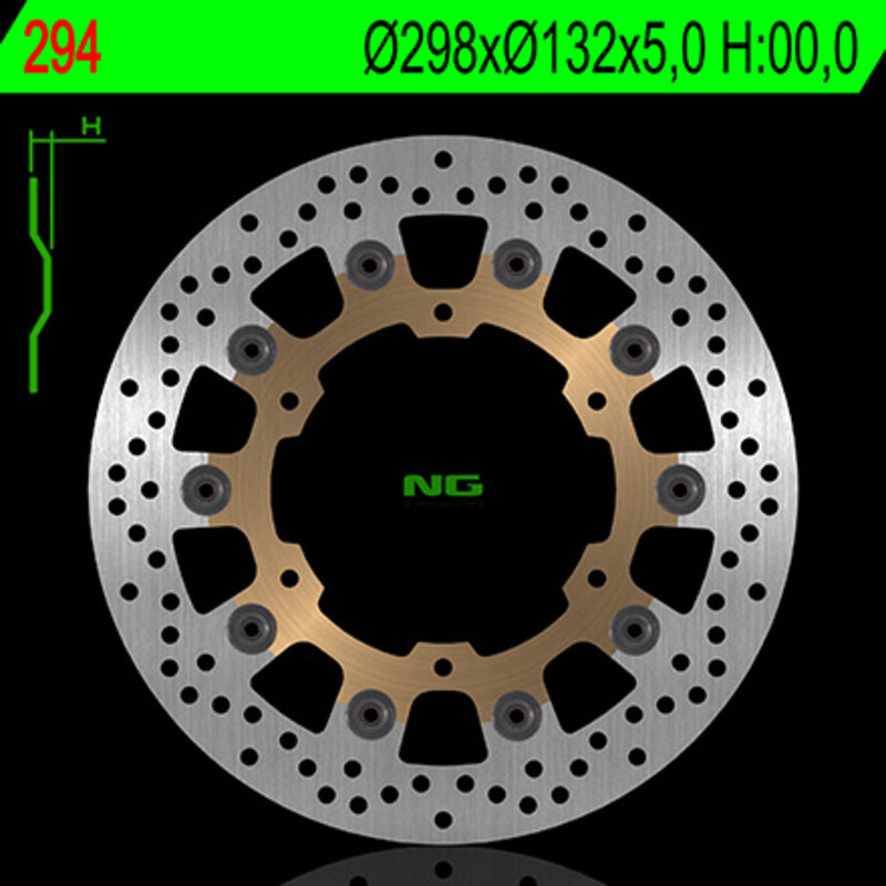 Yamaha Xvs 950 [NG BRAKE DISC] - Bremsscheibe schwimmend rund
