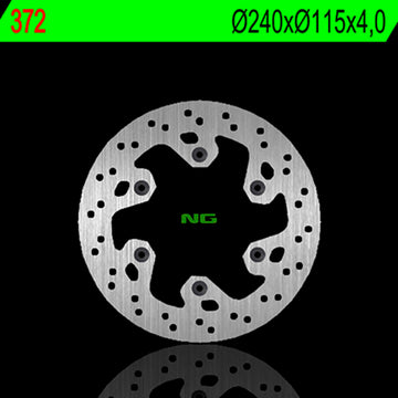 Yamaha Yz 426 [NG BRAKE DISC] - rund styv bromsskiva
