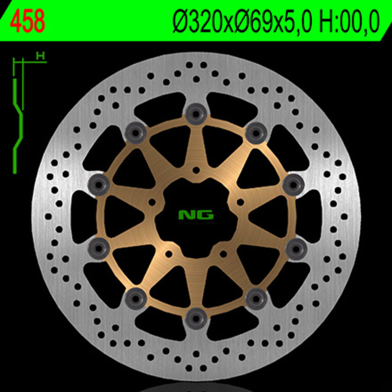Suzuki Gsx 1400 [NG BRAKE DISC] - Bremsscheibe schwimmend rund