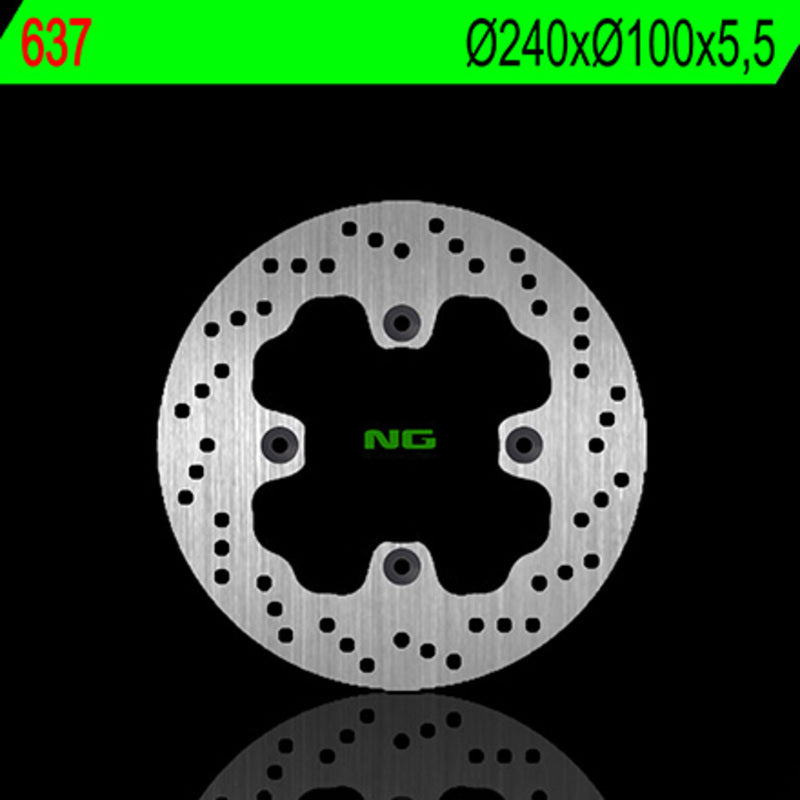 Kawasaki Zxr 400 [NG BRAKE DISC] - round rigid brake disc