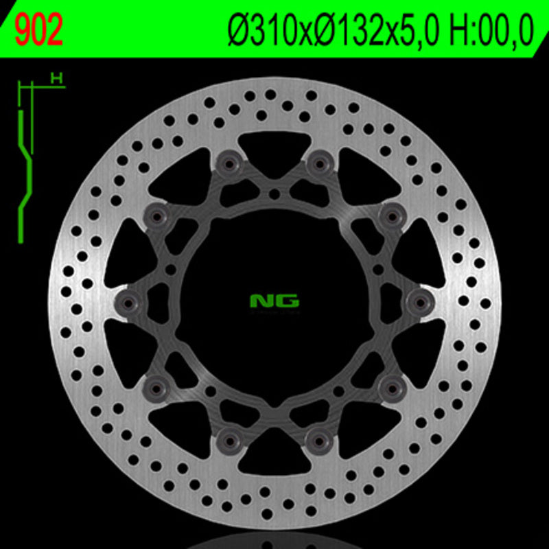 Yamaha Xt 1200 [NG BRAKE DISC] - Bremsscheibe schwimmend rund