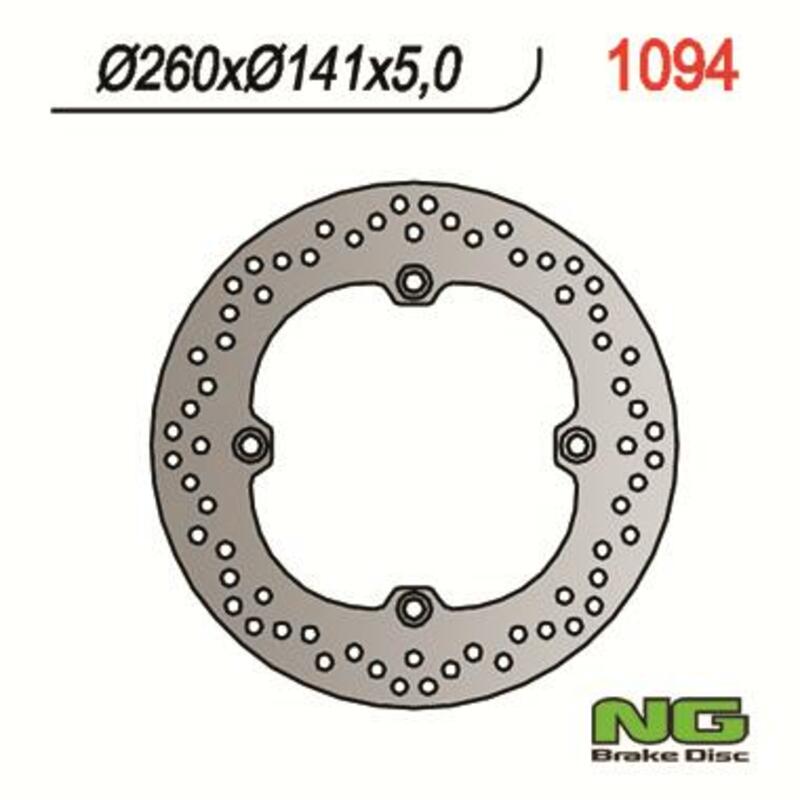Suzuki Dl 1000 [NG BRAKE DISC] - Bremsscheibe rund starr