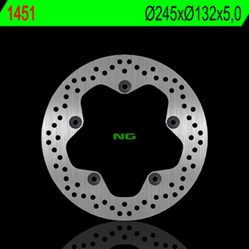 Yamaha Tracer 700 [NG BRAKE DISC] - rund styv bromsskiva