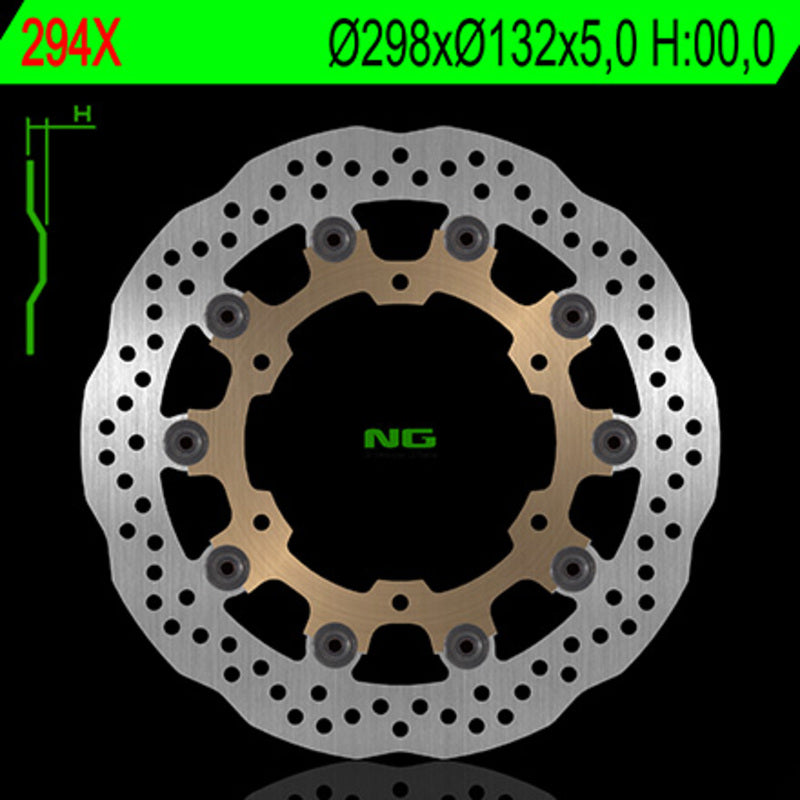 Yamaha Fjr [NG BRAKE DISC] - Bremsscheibe Wave schwimmend