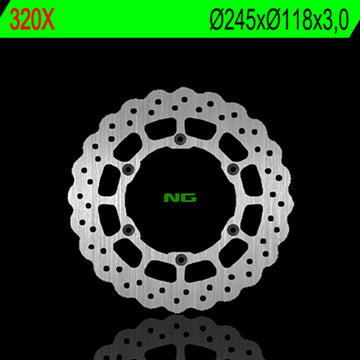 Yamaha Yz 426 [NG BRAKE DISC] - Vågstyv bromsskiva