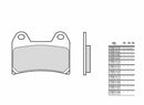 Moto Guzzi Stelvio 1200 [Brembo] - brake pads-1