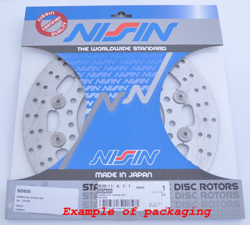Suzuki Gsx-R 600 [NISSIN] - rund halvflytande bromsskiva