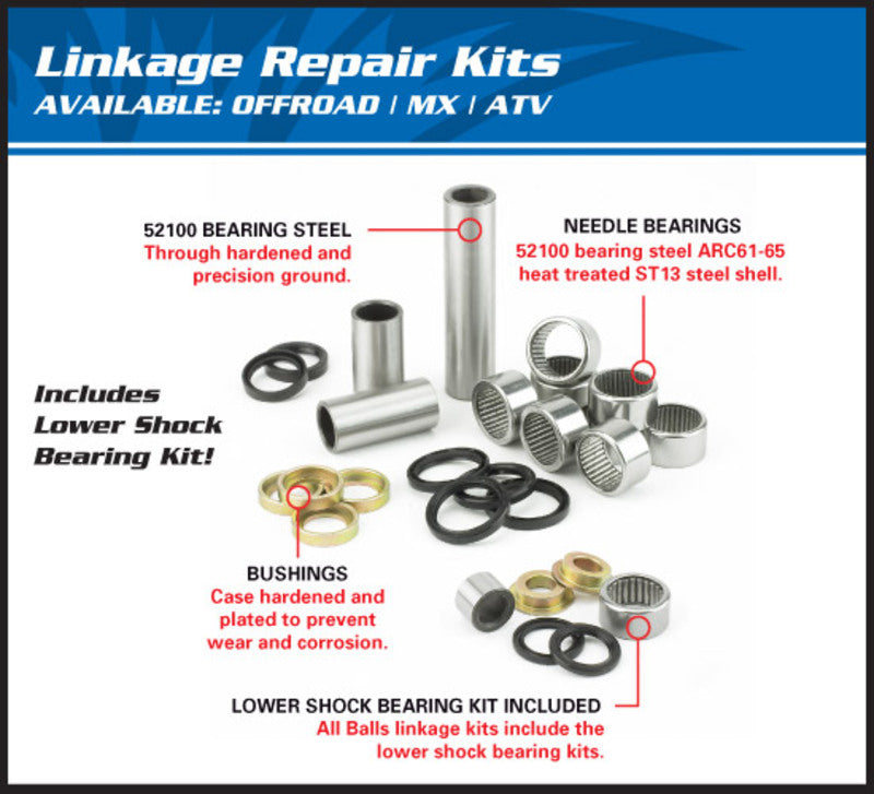 Suzuki Rm 65 [ALL BALLS] - Reparatursatz für Aufhängungsgestänge