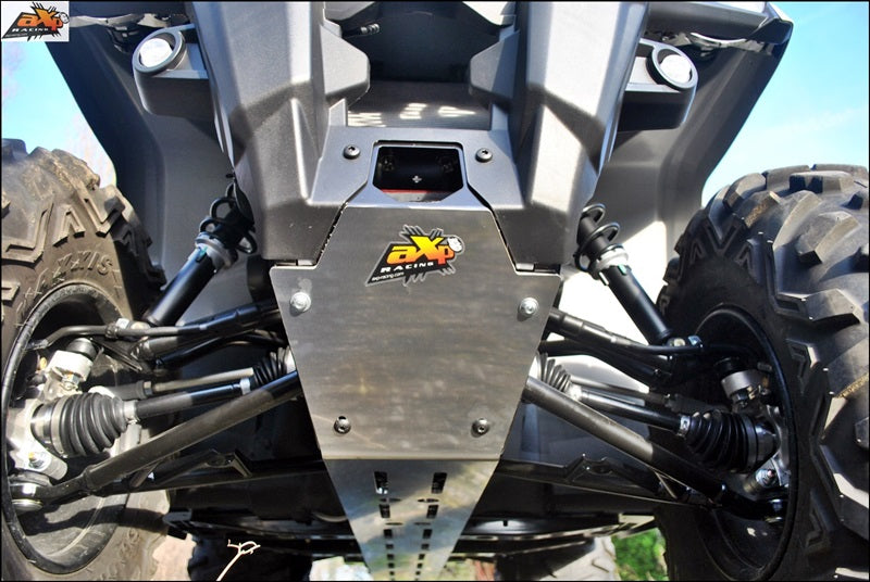 Can Am Outlander L MAX 500 EFI [2015] - Center glidplatta - Aluminium 6 mm Can-Am Outlander Max 500L