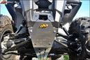 Can Am Outlander L MAX 500 EFI [2015] - Center glidplatta - Aluminium 6 mm Can-Am Outlander Max 500L