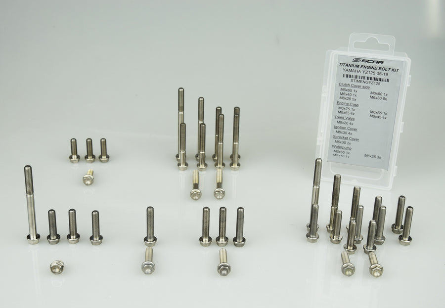 Yamaha YZ 450 F (CJ 23) [2020-2021] - Motorschrauben-Kit Titan 49 Schrauben