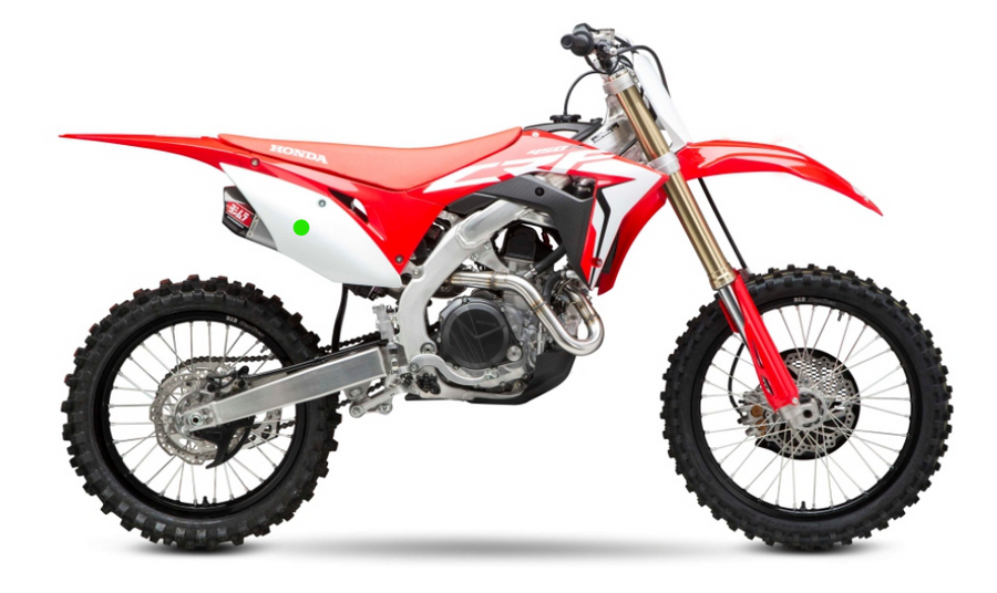 Honda CRF 450 R (PE 07) [2017] - YOSHIMURA hylsa höger