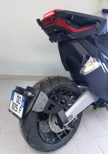 Honda X-Adv [ACCESS DESIGN] - Kennzeichenhalter auf Radhöhe schwarz Honda X-ADV