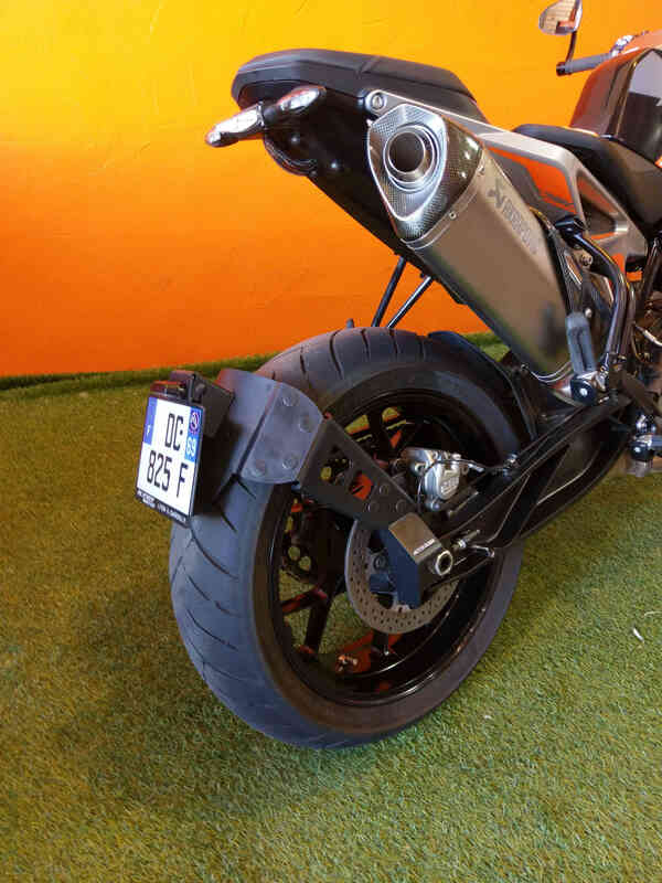 Ktm 790 Duke [ACCESS DESIGN] - Kennzeichenhalter auf Radhöhe schwarz KTM Duke 790/890