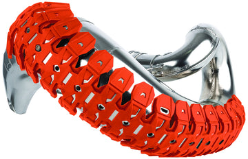Honda Cr 80 [POLISPORT] - Armadillo Auspuff-Protektor orangefarben