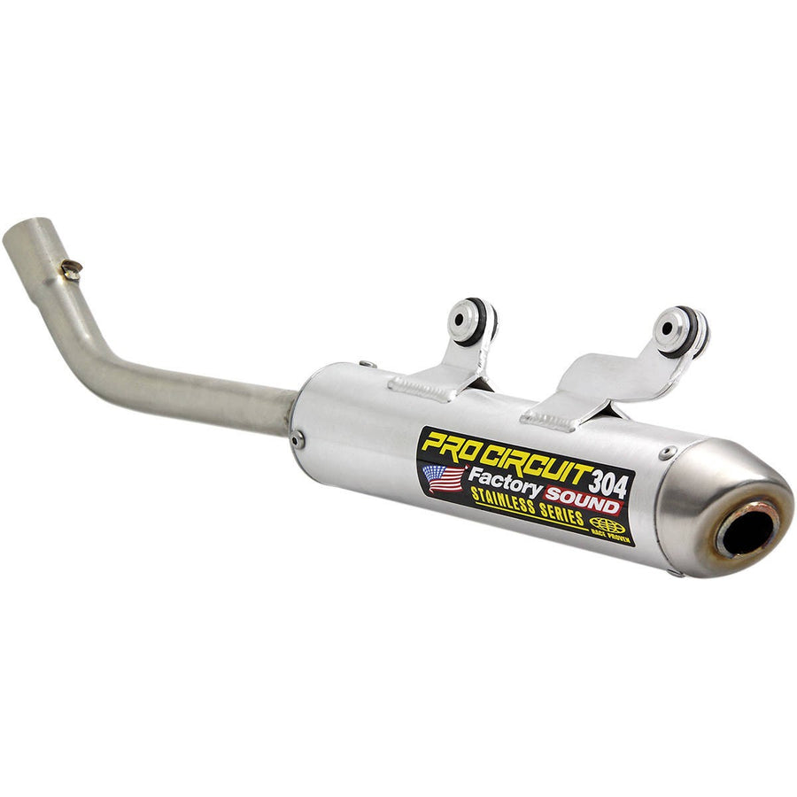 HUSQVARNA TE 250 [2015] - 2-takts ljuddämpare 304 PRO CIRCUIT, borstad aluminium KTM EXC/SX250