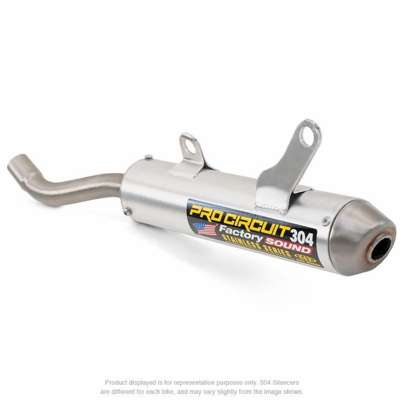 Honda CR 250 R (ME 03) [1991] - 304 Schalldämpfer Aluminium gebürstet/Endkappe Edelstahl Honda CR250R