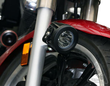 Kawasaki Vn 900 [DENALI] - Belysningsfäste Kawasaki Vulcan/Yamaha Star Cruisers