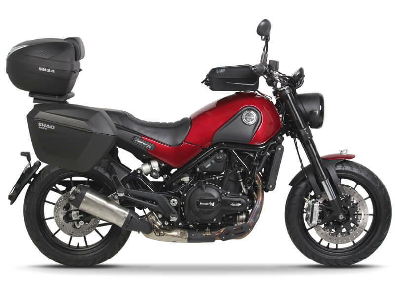 Benelli Leoncino 500 Trail [SHAD] - Seitentaschen Halter Café Racer Benelli i
