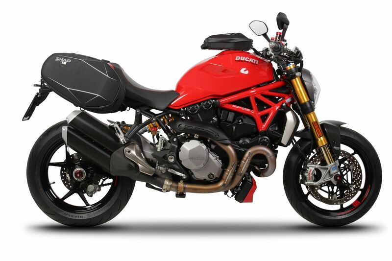 Ducati Monster 1200 [SHAD] - Sidoväska hållare Ducati