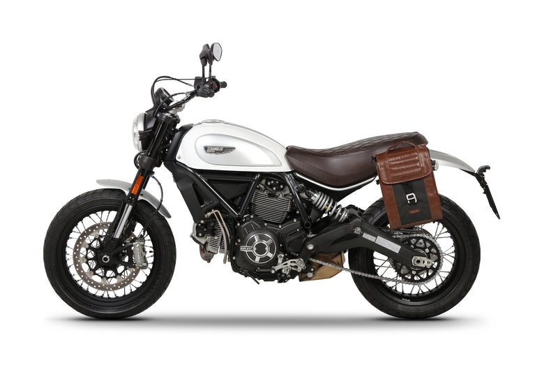 Ducati Scrambler 800 [SHAD] - Seitentaschen Halter Café Racer Ducati Scrambler