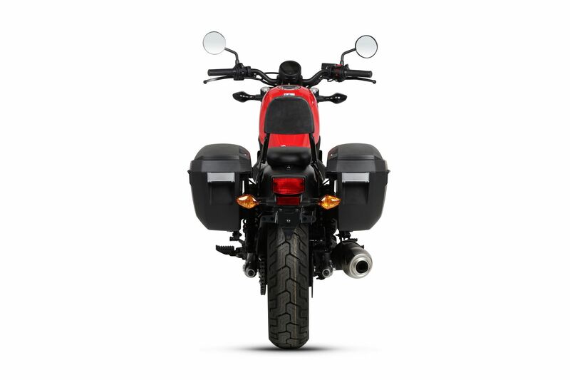 Honda Cmx 500 [SHAD] - Rückenlehne & Halterung Kit Honda