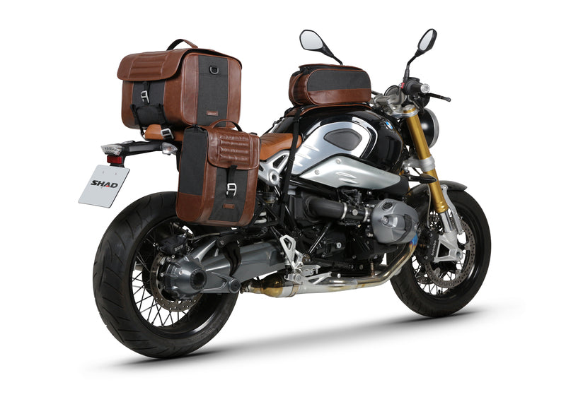 Bmw R Ninet Scrambler [SHAD] - Seitentaschen Halter Café Racer R Nine T