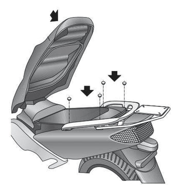 Yamaha T-MAX 500 (SJ01/SJ03/SJ05) [2001-2007] [SHAD] - Top Master monteringssats