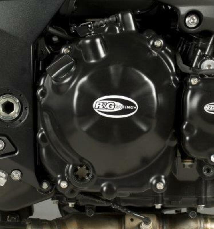 Kawasaki Z 750 R Z750N [2011-2012] - (koppling) Höger vevhuskabelskydd svart Kawasaki Z750