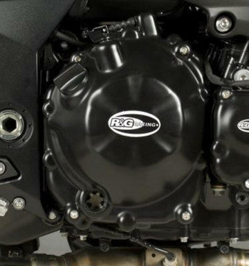 Kawasaki Z 750 R Z750N [2011-2012] - (koppling) Höger vevhuskabelskydd svart Kawasaki Z750
