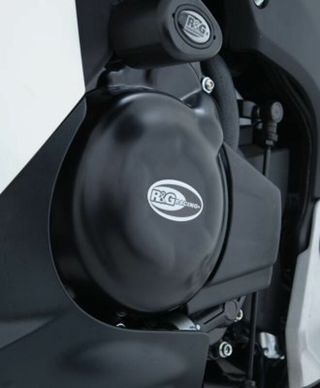 Honda CBR 500 R ABS PC44 [2013-2016] - Motorgehäusedeckelschutz-Set Schwarz Honda CB500F/CBR500R