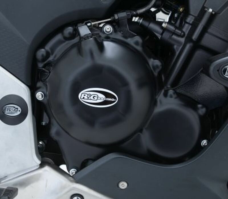 Honda CB 500 F ABS PC45 [2013-2016] - Motorgehäusedeckelschutz-Set Schwarz Honda CB500F/CBR500R