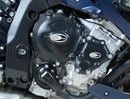 Bmw S 1000 R ABS 0D02 [2014-2016] - Motorgehäusedeckelschutz-Set Schwarz BMW HP4/S1000R/RR