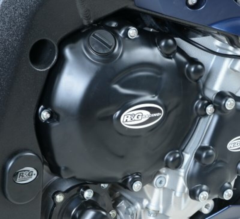 Bmw S 1000 RR 0507 [2010-2011] - Motorgehäusedeckelschutz-Set Schwarz BMW HP4/S1000R/RR