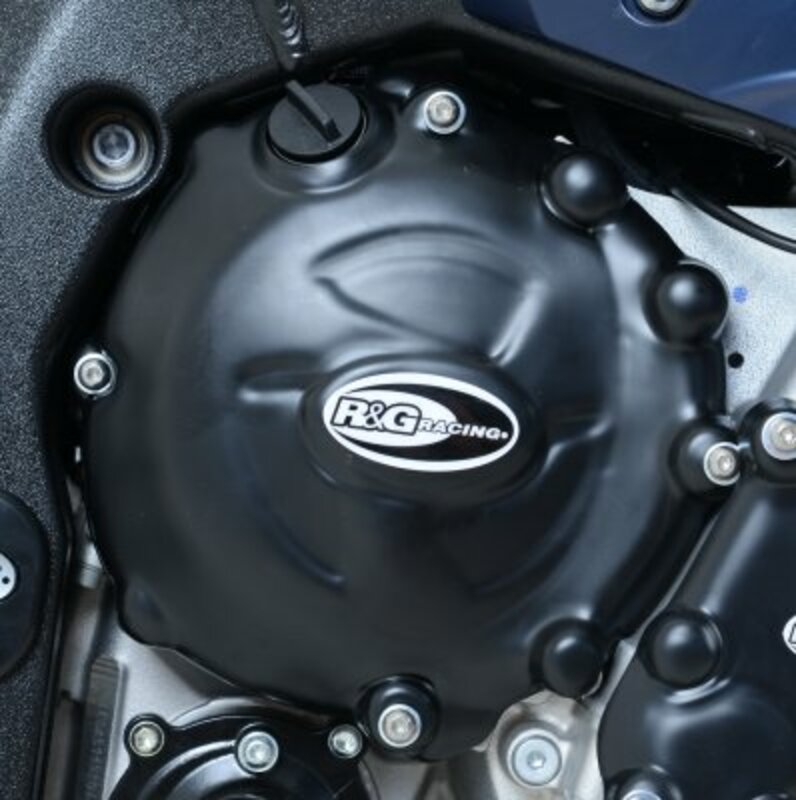 Bmw S 1000 RR 0507 [2010-2011] - Motorgehäusedeckelschutz-Set Schwarz BMW HP4/S1000R/RR